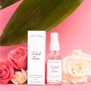 Earth Harbor Tidal Rose Hydration Mist and makeup setter